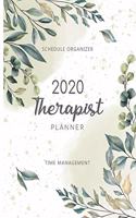 2020 Therapist Planner: Leaf Watercolor - 52 Week Therapist Appointment Book - Time Management Schedule Organizer - Daily Weekly Journal - Hourly Appointment 15 Minnute Inc(4 2020 Appointment Book)