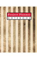 Project Planner Notebook: (Project Planner Notebook)