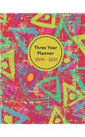 Three Year Planner 2019 - 2021 Dae