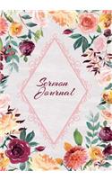 Sermon Journal Notebook