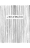 Assignment Planner: (Education Planner)