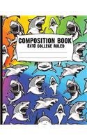 Composition book - 8x10 college ruled
