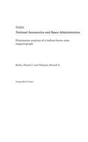 Polarization Analysis of a Balloon-Borne Solar Magnetograph