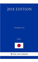 Attorney Act (Japan) (2018 Edition)