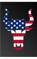 American Flag Bull Head