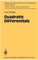 Quadratic Differentials