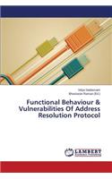 Functional Behaviour & Vulnerabilities Of Address Resolution Protocol