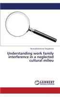 Understanding work family interference in a neglected cultural milieu