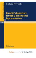 On Artin's Conjecture for Odd 2-Dimensional Representations
