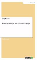 Kritische Analyse von externen Ratings