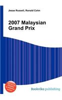 2007 Malaysian Grand Prix