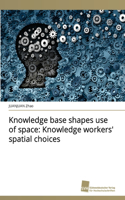 Knowledge base shapes use of space