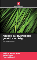 Análise da diversidade genética no trigo