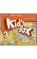 Kid's Box for Spanish Speakers Level 3 Class Audio CDs (4)