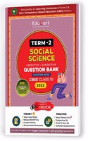Educart Term 2 Social Science CBSE Class 10 Objective & Subjective Question Bank 2022 (Exclusively On New Competency Based Education Pattern)
