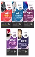 Go To Guides for CUET (UG) Science Stream - Physics, Chemistry, Mathematics, English & General Tests â€“ set of 5 Books | CUCET | Central Universities Entrance Test |