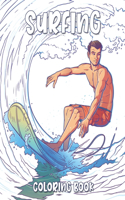 Surfing Coloring Book
