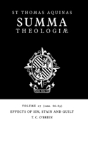 Summa Theologiae: Volume 27, Effects of Sin, Stain and Guilt