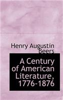 A Century of American Literature, 1776-1876