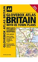 AA Glovebox Atlas Britain with 85 Town Plans
