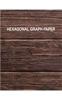 Hexagonal Graph Paper: Honeycomb Large Hexagons 0.5 Inch Per Side, Science Lab Composition Notebook