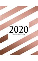 2020 Planner Weekly and Monthly: A Year - 365 Daily - 52 Week journal Planner Calendar Schedule Organizer Appointment Notebook, Monthly Planner(6 2020 Calendar)