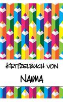 Kritzelbuch von Naima