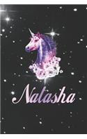 Natasha: Funny Sayings First Name Personalized Customized Names Gift Birthday Girl Women Notebook Journal