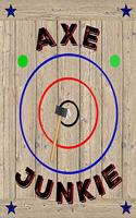 Axe Junkie: Unique Gift Idea For Axe Throwing Players or Coaches - Axe Thrower Notebook Journal Diary Scorebook