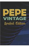 Pepe Vintage Limited Edition
