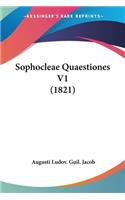 Sophocleae Quaestiones V1 (1821)