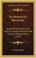 De Monstris Et Monstrosis