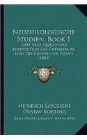 Neuphilologische Studien, Book 1