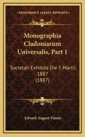 Monographia Cladoniarum Universalis, Part 1