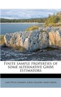 Finite Sample Properties of Some Alternative Gmm Estimators
