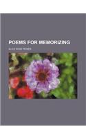 Poems for Memorizing