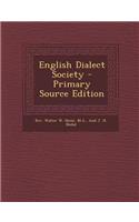 English Dialect Society