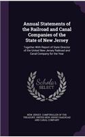 Annual Statements of the Railroad and Canal Companies of the State of New Jersey