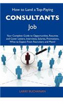 How to Land a Top-Paying Consultants Job