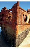 Maheno Shipwreck on Fraser Island Journal: 150 page lined notebook/diary