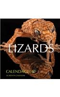 Lizards Calendar 2017: 16 Month Calendar
