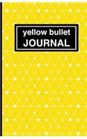 Yellow Bullet Journal: Soft Cover, 5.5 X 8.5 Inch, 200 Pages(English)