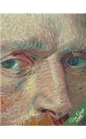 Van Gogh Notebook Collection: Artist Journal/Diary, Wide Ruled, 100 Pages, 8.5 x 11, Composition Book