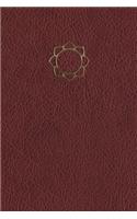 Monogram Buddhism Notebook: (38 Monogram Red 150 Lined)