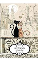 Notebook: Cat lover: Pocket Notebook Journal Diary, 110 pages, 7" x 10" (Notebook Lined, Blank No Lined)