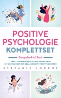 Positive Psychologie Komplettset - das große 4 in 1 Buch