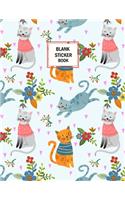 Blank Sticker Book