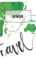 Senegal: Ruled Travel Diary Notebook or Journey Journal - Lined Trip Pocketbook for Men and Women with Lines
