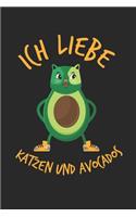 Ich liebe Katzen und Avocados