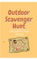 Outdoor Scavenger Hunt a fun activity book for kids